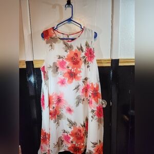 Jessica Howard Floral Sleeveless Dress Size 18W